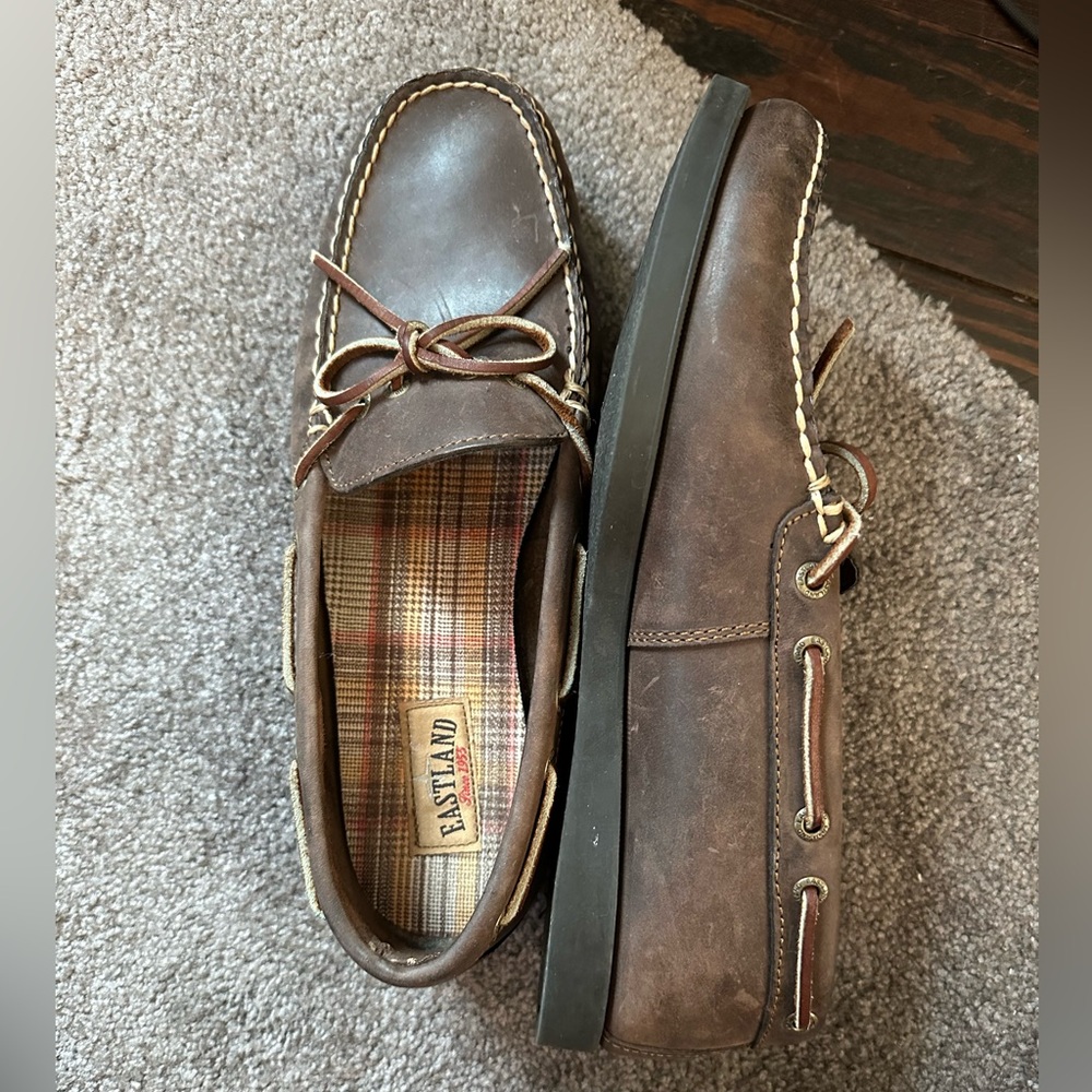 Eastland Women’s 9.5 Brown Leather Boat Shoes